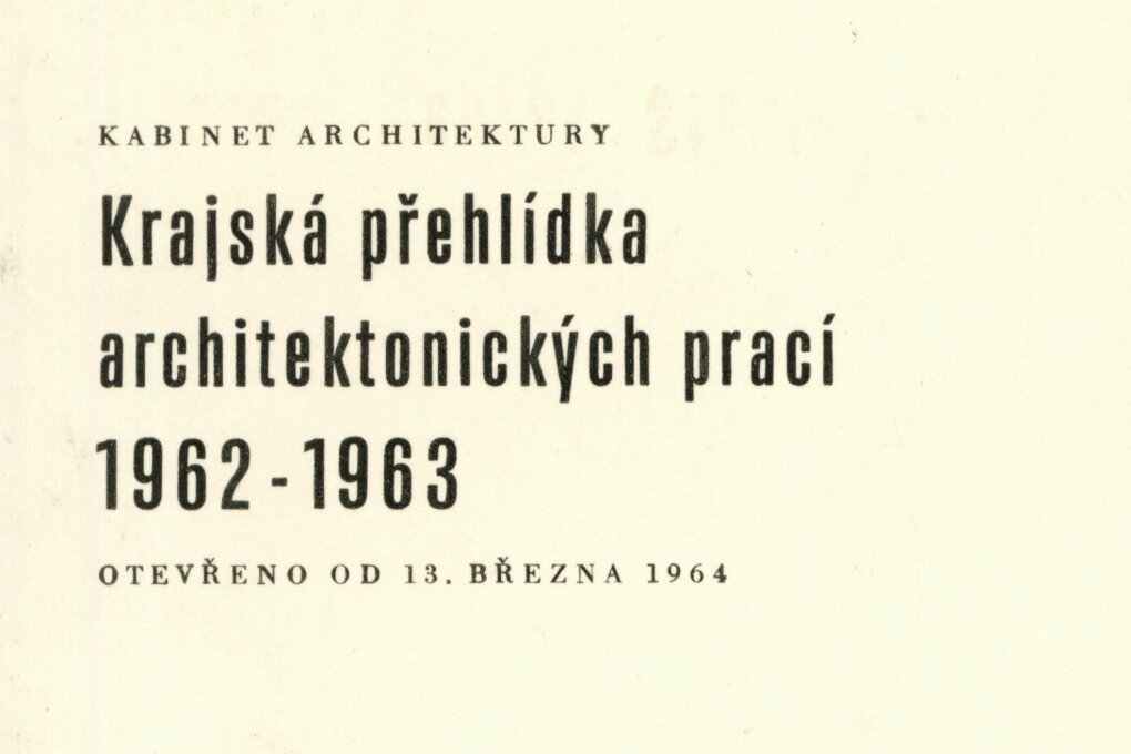 Krajská přehlídka architektonických prací